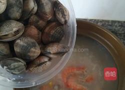 金银海鲜粥的做法图解8