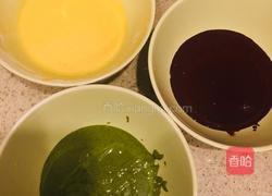 三色戚风蛋糕的做法图解9