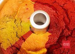 三色戚风蛋糕的做法图解14