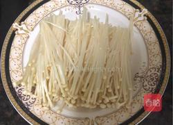 蒜泥金针菇的做法图解1