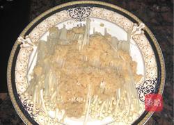蒜泥金针菇的做法图解2