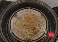 蒜泥金针菇的做法图解3