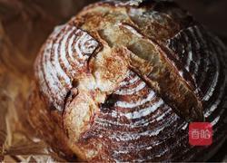 无油无糖葡萄干欧包的做法图解28