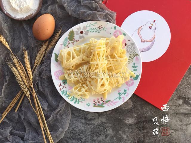 香蕉另类吃法-蕾丝蛋卷