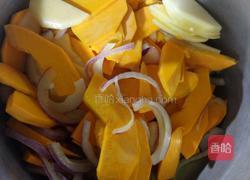 松仔奶油南瓜汤的做法图解3