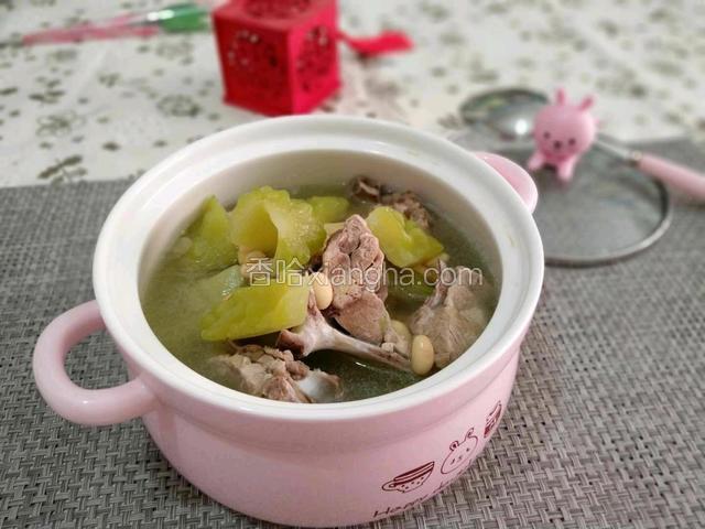 龙骨苦瓜黄豆汤