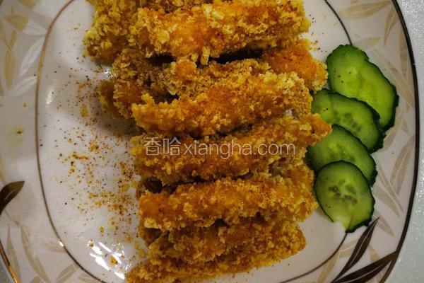 炸鸡柳的做法_菜谱_香哈网