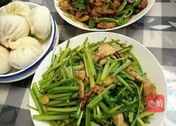 家常芹菜炒肉的做法图解6