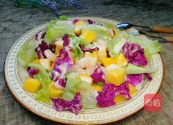 虾仁芒果沙拉的做法图解5