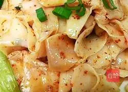 Illustration of how to make oil noodles 5