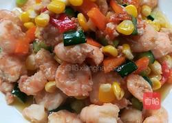 三丁虾仁的做法图解6