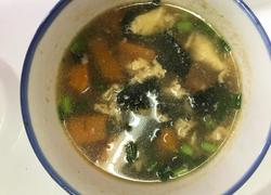 南瓜紫菜蛋花汤