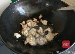 豆角肉片焖面的做法图解8