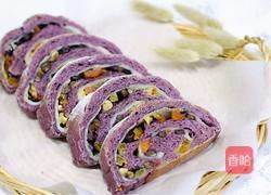 紫薯麻薯夹心软欧的做法图解18