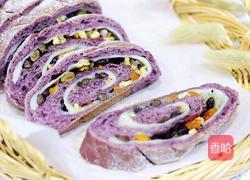 紫薯麻薯夹心软欧的做法图解19