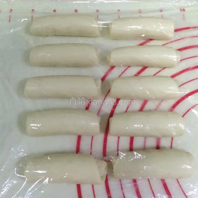 每一个面团都如此做好。