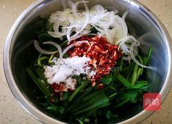 韩式拌韭菜的做法图解4