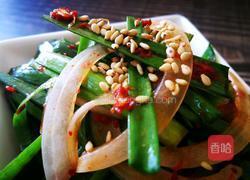 韩式拌韭菜的做法图解7