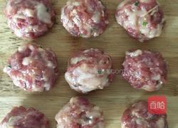 廋肉圆子的做法图解4