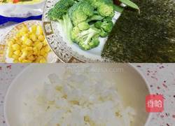 卷发女孩创意餐的做法图解1