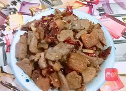 五花肉炒猪肝的做法图解9
