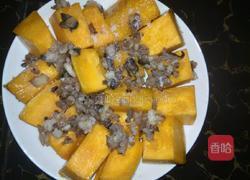 南瓜蒸排骨的做法图解4