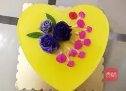 Mango Mousse Cake Recipe Illustration 7