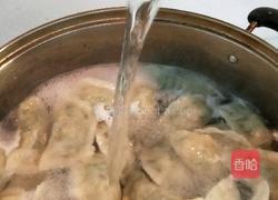 韭菜鸡蛋油条肉饺子的做法图解13