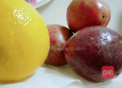 百香果蜂蜜柠檬茶的做法图解1