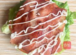 芝士培根汉堡包的做法图解10