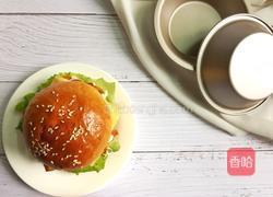 芝士培根汉堡包的做法图解12