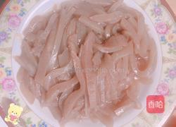 炒魔芋豆腐的做法图解2