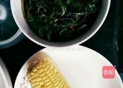 蒜香红苋菜的做法图解6