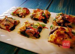 韩式海鲜葱饼的做法图解13