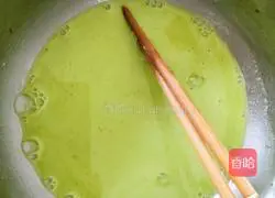 Illustration of making colorful sad jelly 8