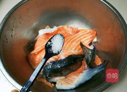 葱花三文鱼骨的做法图解7