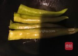 低颜值的尖椒酿肉的做法图解4