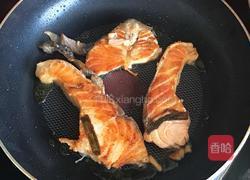 香煎三文鱼的做法图解6