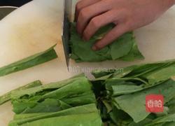 豆豉鯪魚(yú)油麥菜的做法圖解1