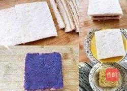 紫薯三明治的做法图解5