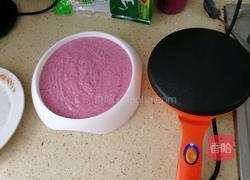 火龙果酵素果泥奶油千层的做法图解2