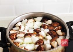 【素汤】 香菇板栗素汤的做法图解4