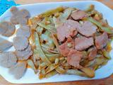里脊肉炖芸豆