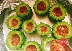 改良版酿苦瓜的做法图解2