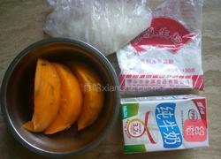 椰蓉南瓜牛奶冻的做法图解1