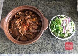 沙锅焗牛舌的做法图解16