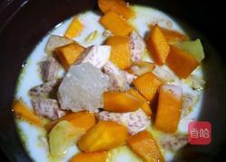 薏米香芋南瓜煲的做法图解5