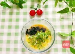 宝宝辅食丝瓜鸡蛋饼的做法图解5