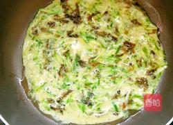 宝宝辅食丝瓜鸡蛋饼的做法图解7
