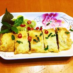虾滑香菇鸡蛋卷的做法[图]